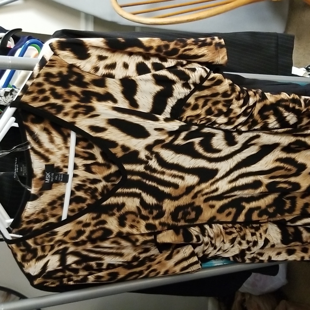 NWOT Leopard Dress
